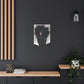 I Know You See Me Afrocentric Black Woman Abstract Art Canvas Wall Print
