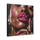 Let Me Tell You A Secret Afrocentric Black Woman Art Canvas Wall Print