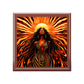 Sun Kissed Black Woman Afrocentric Art Themed Jewelry Box