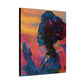 Manifest It Afrocentric Black Woman Art Canvas Wall Print - Xtreme Shopper