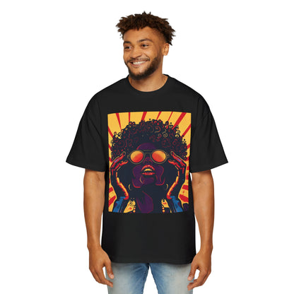It's All In My Mind Streetwear Afrocentric Unisex Heavyweight Cotton Oversized T-Shirt