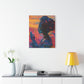 Manifest It Afrocentric Black Woman Art Canvas Wall Print - Xtreme Shopper