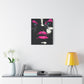 Anticipation Black Woman Art Canvas Wall Print