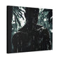 Rainy Days Aren't That Bad Afrocentric Black Man Art Canvas Wall Print