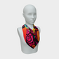 The Mask Silk Habotai Square Scarf
