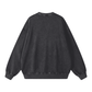 FAFO Graphic Art Snow Washed Oversized Unisex Streetwear Sweatshirt