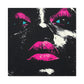 Anticipation Black Woman Art Canvas Wall Print