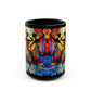Club Trio Black Art Coffee Mug