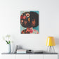 Duality Afrocentric Black Woman Art Canvas Wall Print