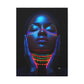 My Future Is Brighter Than The Darkness Black Woman Art Canvas Wall Print
