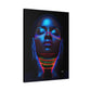 My Future Is Brighter Than The Darkness Black Woman Art Canvas Wall Print