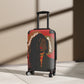 Powerfully Beautiful Black Woman Art Hardshell Hardside Lockable Spinner Suitcase