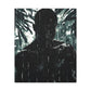 Rainy Days Aren't That Bad Afrocentric Black Man Art Canvas Wall Print