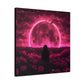 It Rises in the East Afrocentric Black Woman Abstract Art Canvas Wall Print