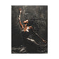Dance In The Dark Afrocentric Black Woman Art Canvas Wall Print