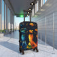 As We Dance Black Woman Art Hardshell Hardside Lockable Spinner Suitcase