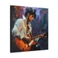 Prince In Concert Afrocentric Black Art Canvas Wall Print