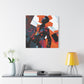 Fashion Is King Afrocentric Black Art Canvas Wall Print