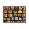Abstract Afrocentric Art Woven Throw Blanket - Xtreme Shopper
