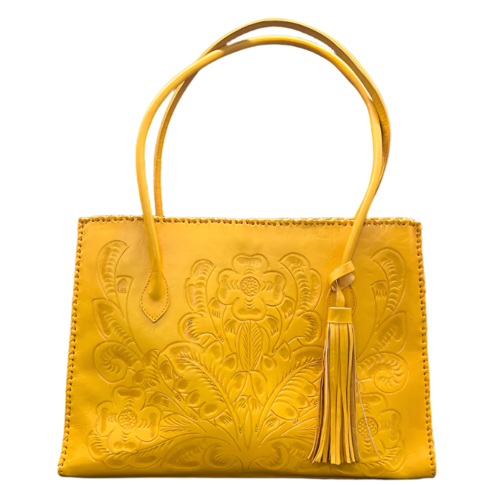 The Amy Boho Leather Tote Bag