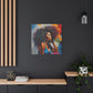 Beauty As Purpose Afrocentric Black Woman Art Canvas Wall Print