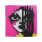 Oversized Thoughts Abstract Black Art Microfiber Duvet Cover