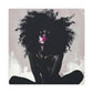 I Know You See Me Afrocentric Black Woman Abstract Art Canvas Wall Print