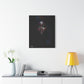 The Look Black Woman Abstract Artwork Canvas Wall Print