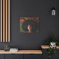 Rooted In My Mind Afrocentric Black Woman Inspirational Spiritual Art Canvas Wall Print - Xtreme Shopper