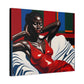 I'll Think About It Afrocentric Black Woman Abstract Art Canvas Wall Print - Xtreme Shopper