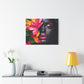 Everything is Beautiful Afrocentric Black Woman Art Canvas Wall Print
