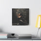 Dance In The Dark Afrocentric Black Woman Art Canvas Wall Print