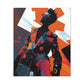 Fashion Is King Afrocentric Black Art Canvas Wall Print