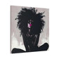 I Know You See Me Afrocentric Black Woman Abstract Art Canvas Wall Print