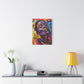 Beautiful and At Peace Afrocentric Black Woman Art Canvas