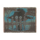 All Together Now Black Woman Art Woven Throw Blanket