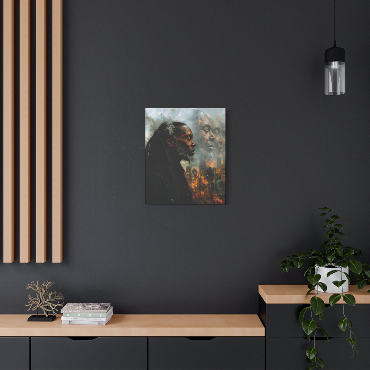 Canvas Wall Print - We Remember Black Art