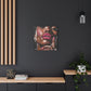 Let Me Tell You A Secret Afrocentric Black Woman Art Canvas Wall Print
