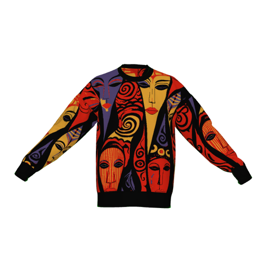 The Masks Afrocentric Crewneck Sweater - Xtreme Shopper
