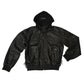 Trendy Leather Bomber Moto Jacket