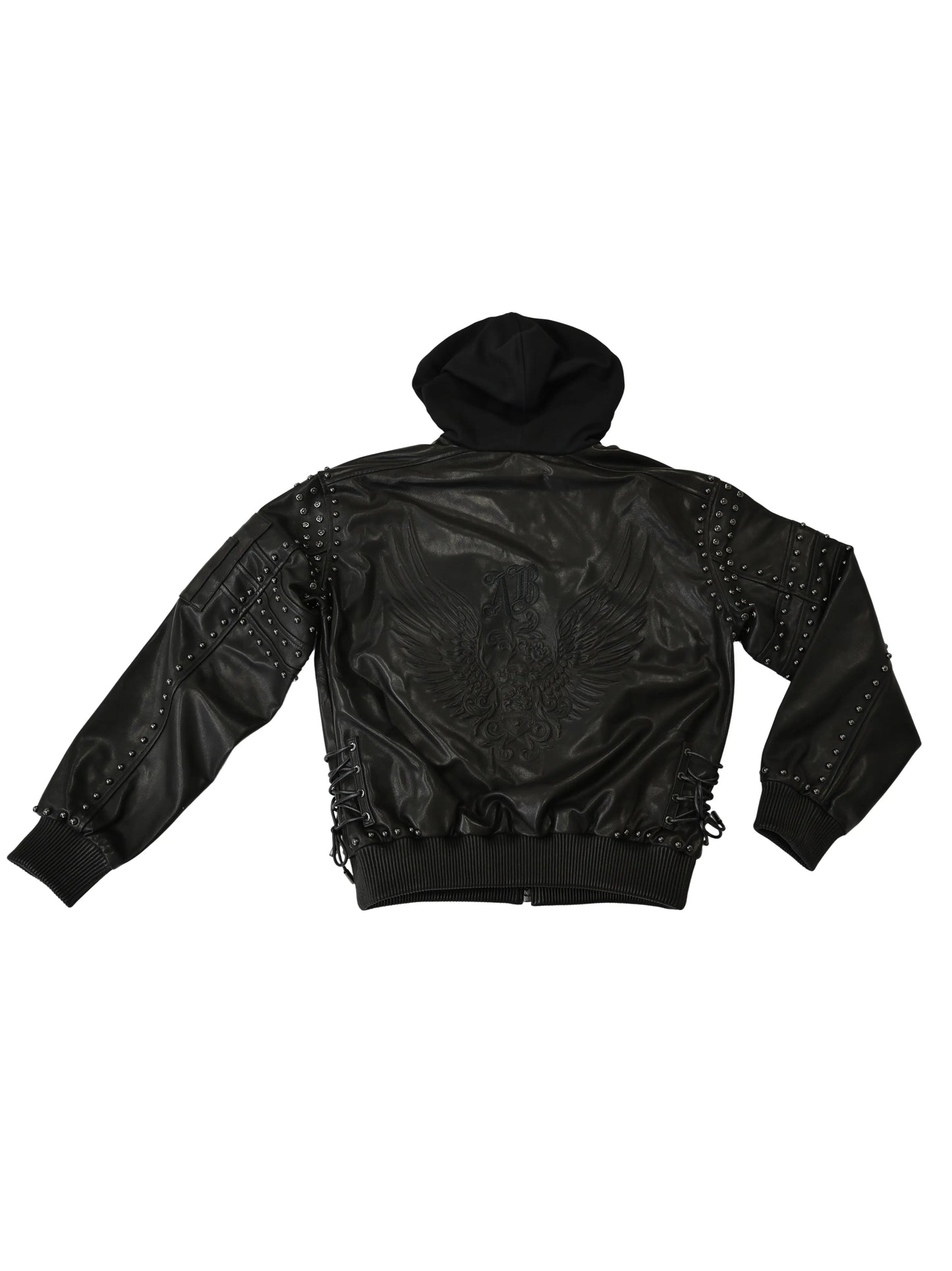 Trendy Leather Bomber Moto Jacket