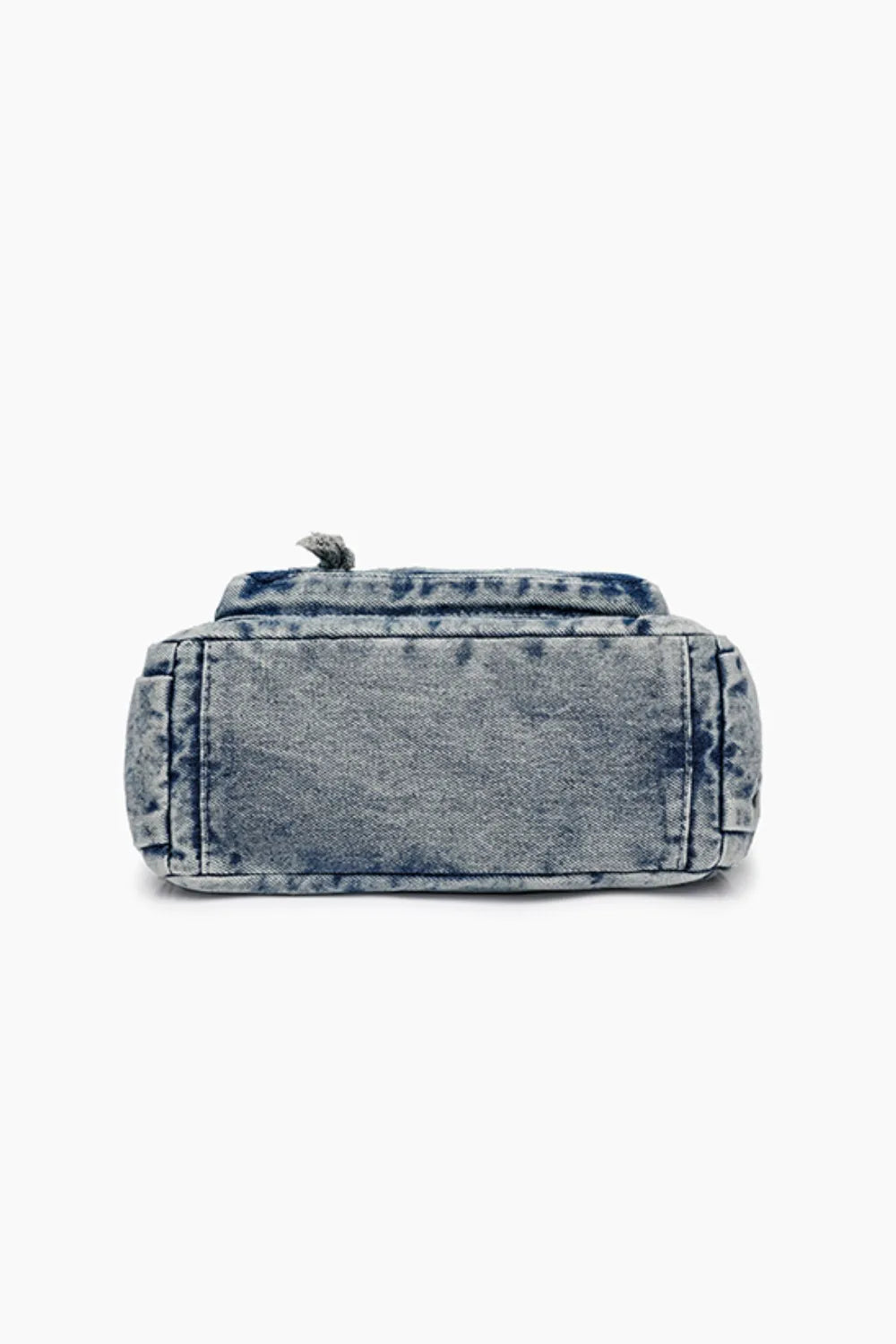 Trendy Adjustable Strap Denim Crossbody Bag