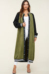 Trendy Faux Suede Maxi Jacket - Xtreme Shopper