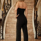 Trendy Multi Flat Mirror Stone Evening Party Jumpsuit - Xtreme Shopper