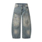 The Boss Hand-Painted Loose Distressed Streetwear Jeans - Xtreme Shopper