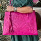 The Amy Boho Leather Tote Bag
