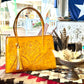 The Amy Boho Leather Tote Bag
