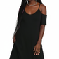Boho Soft and Stretchy Bamboo Cold Shoulder Maxi Dress