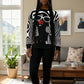 In Black and White Afrocentric Black Woman Crewneck Sweater