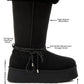 Olonya Fur Collar Anti-Skid Snow Boots - Xtreme Shopper